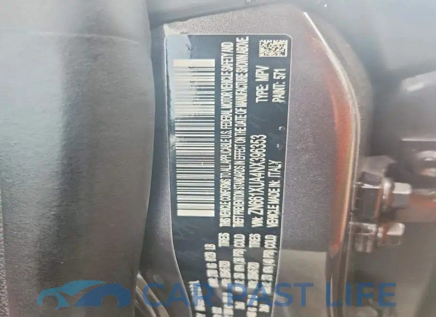 ZN661XUA4NX396353# 14