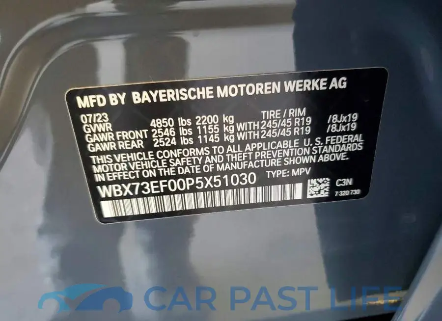 WBX73EF00P5X51030# 14