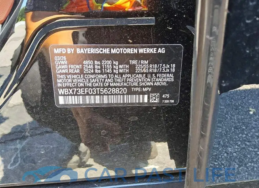 WBX73EF03T5628820# 5
