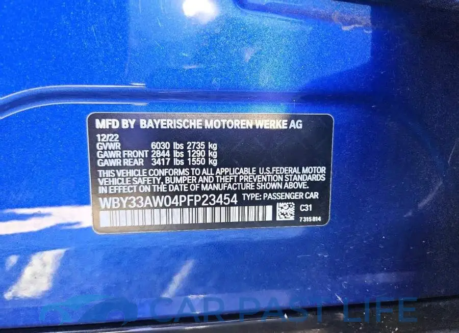 WBY33AW04PFP23454# 12
