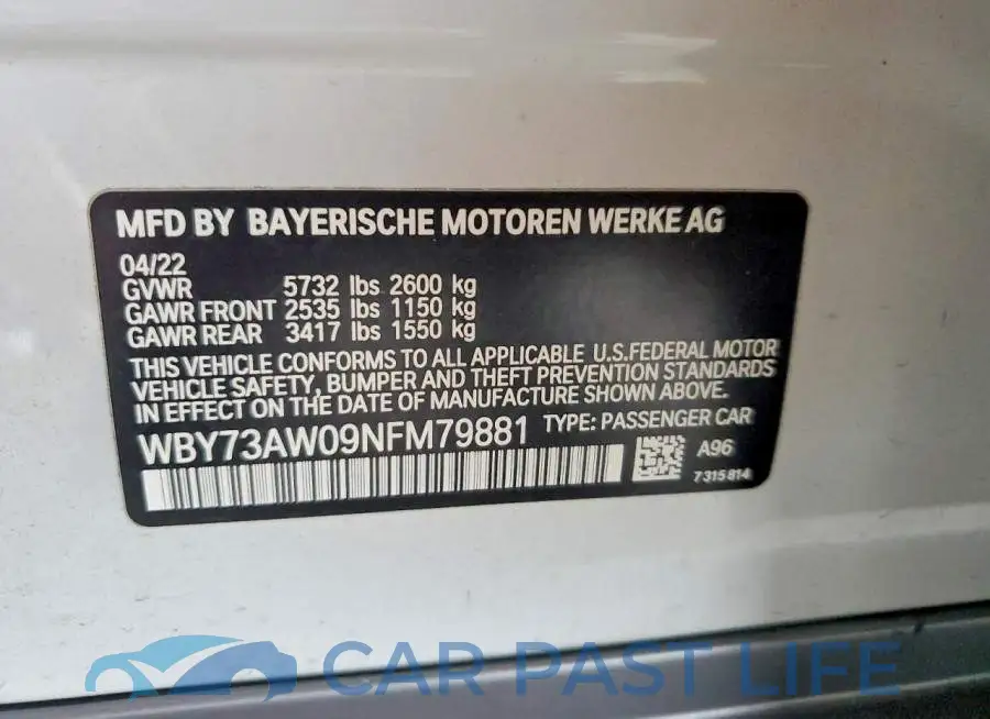 WBY73AW09NFM79881# 12