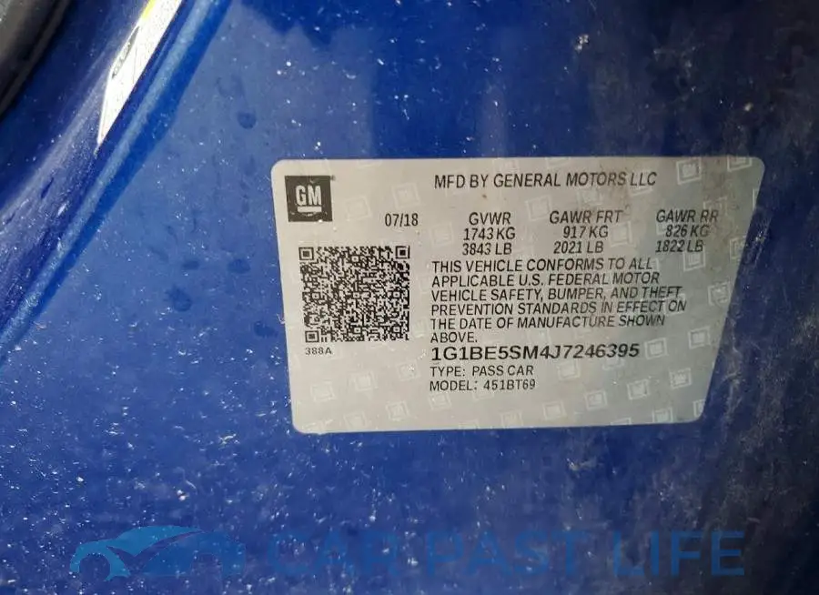 1G1BE5SM4J7246395# 12