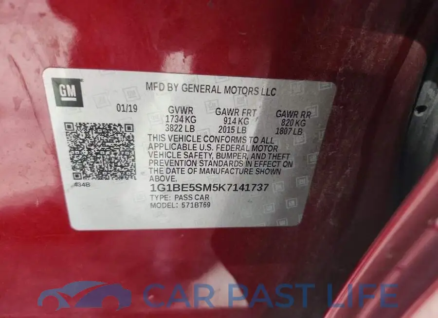 1G1BE5SM5K7141737# 12