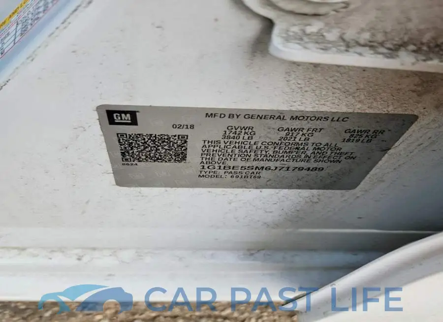 1G1BE5SM6J7179489# 12
