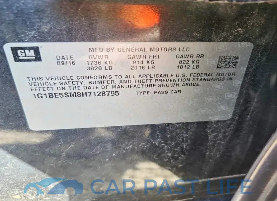 1G1BE5SM8H7128795# 12