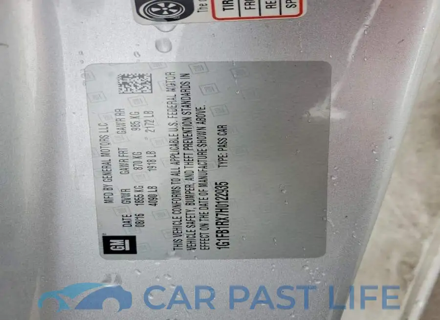 1G1FB1RX7H0122935# 12
