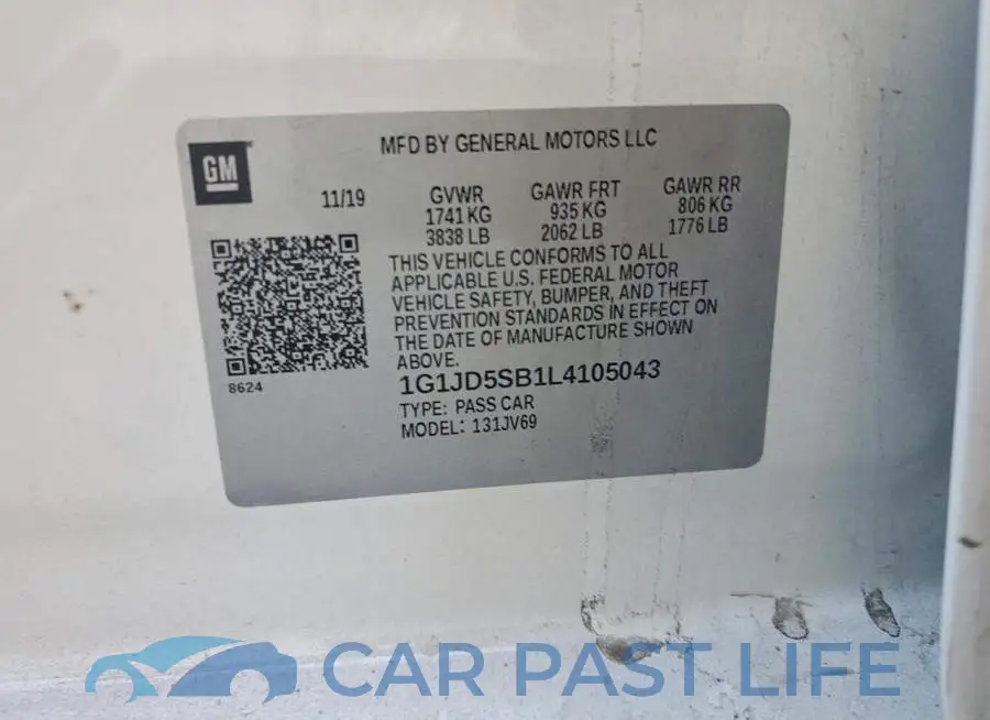 1G1JD5SB1L4105043# 13