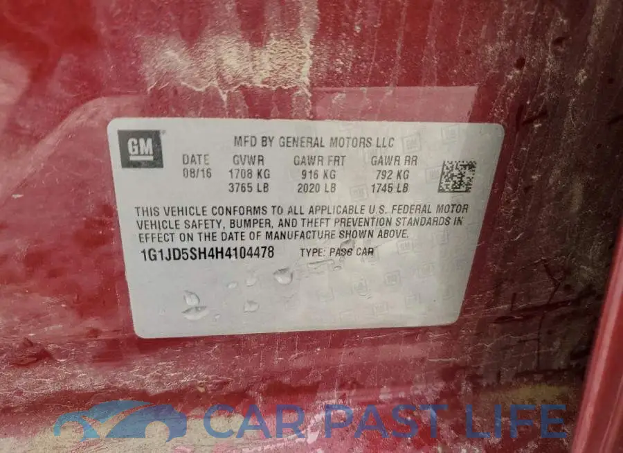 1G1JD5SH4H4104478# 12