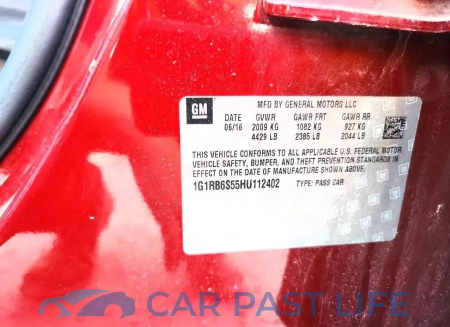 1G1RB6S55HU112402# 12