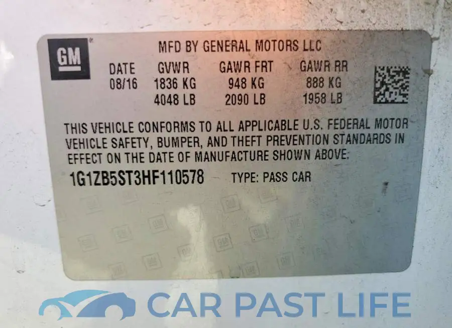 1G1ZB5ST3HF110578# 12