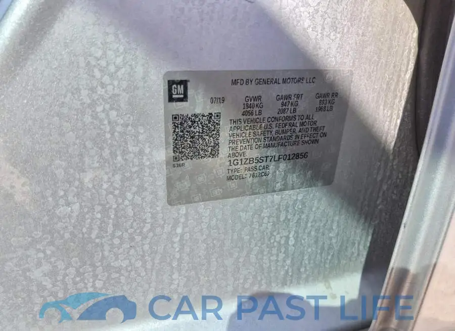 1G1ZB5ST7LF012856# 12