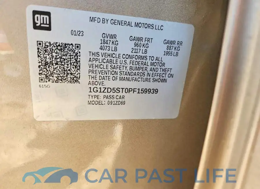 1G1ZD5ST0PF159939# 12
