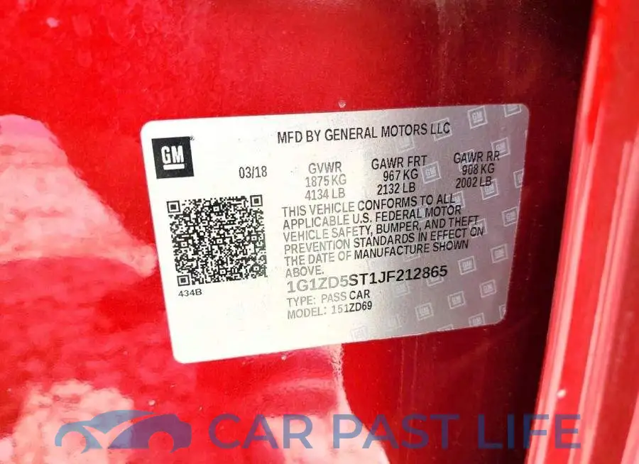 1G1ZD5ST1JF212865# 12