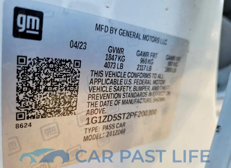 1G1ZD5ST2PF200300# 12