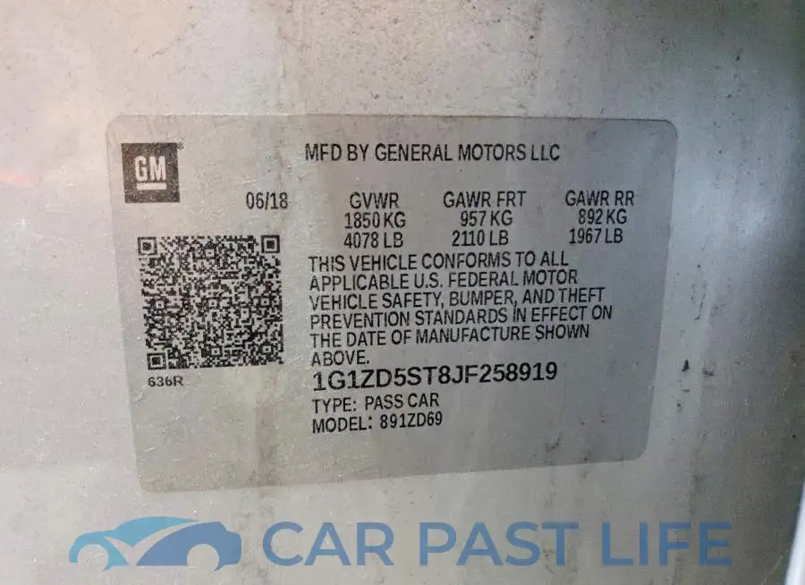 1G1ZD5ST8JF258919# 13
