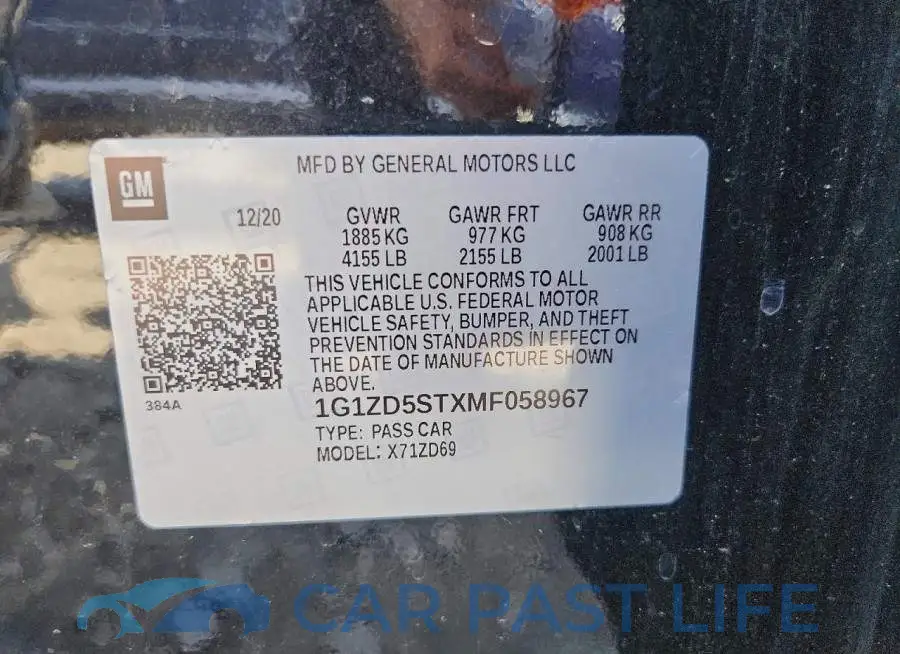 1G1ZD5STXMF058967# 12