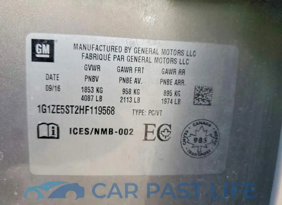 1G1ZE5ST2HF119568# 13