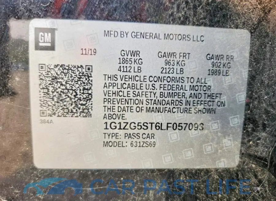 1G1ZG5ST6LF057093# 13