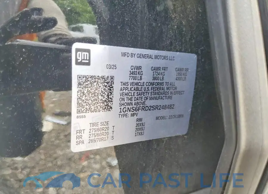 1GNS6FRD2SR248482# 13