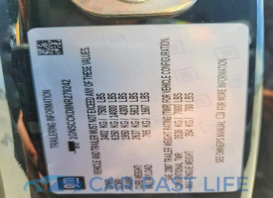 1GNSCCKD8NR279242# 14