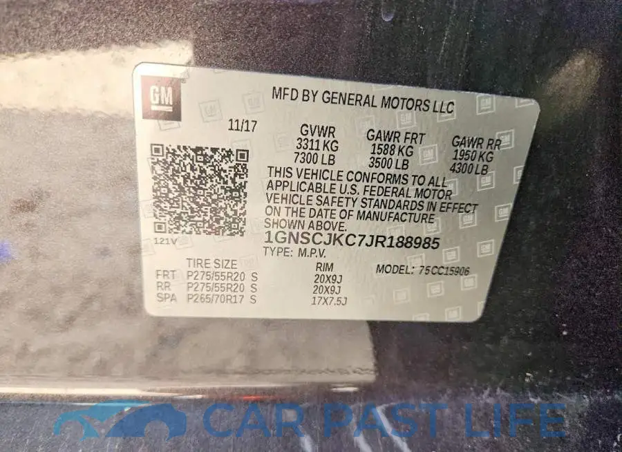 1GNSCJKC7JR188985# 14