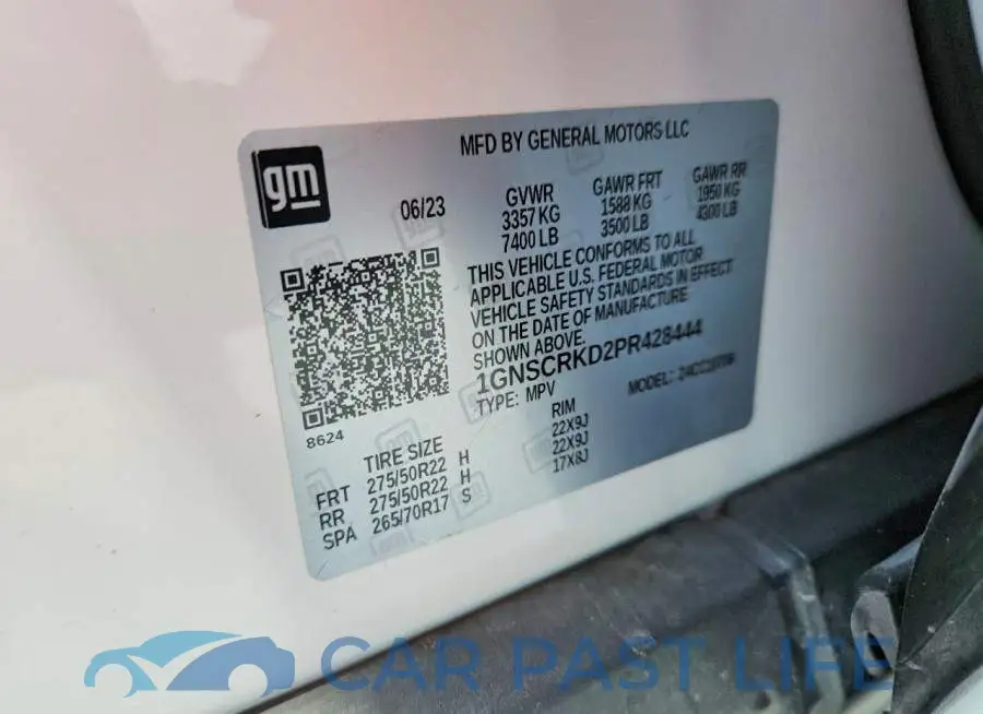 1GNSCRKD2PR428444# 14