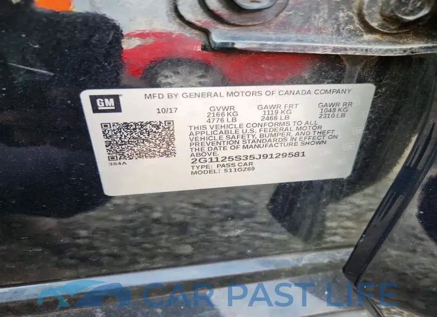 2G1125S35J9129581# 13