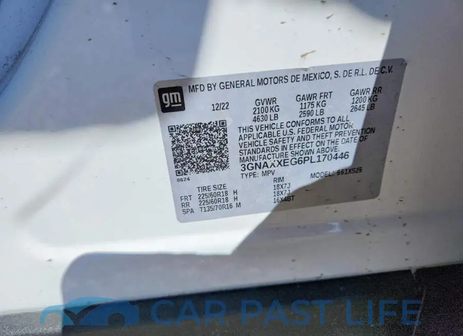 3GNAXXEG6PL170446# 14