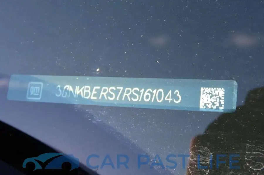 3GNKBERS7RS161043# 10