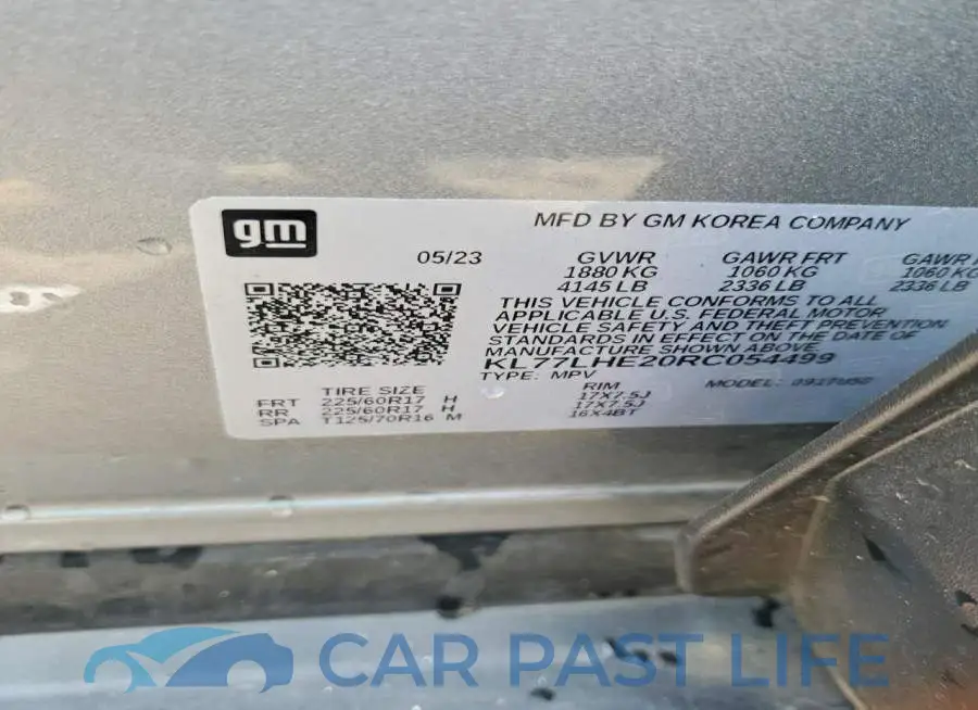 KL77LHE20RC054499# 13