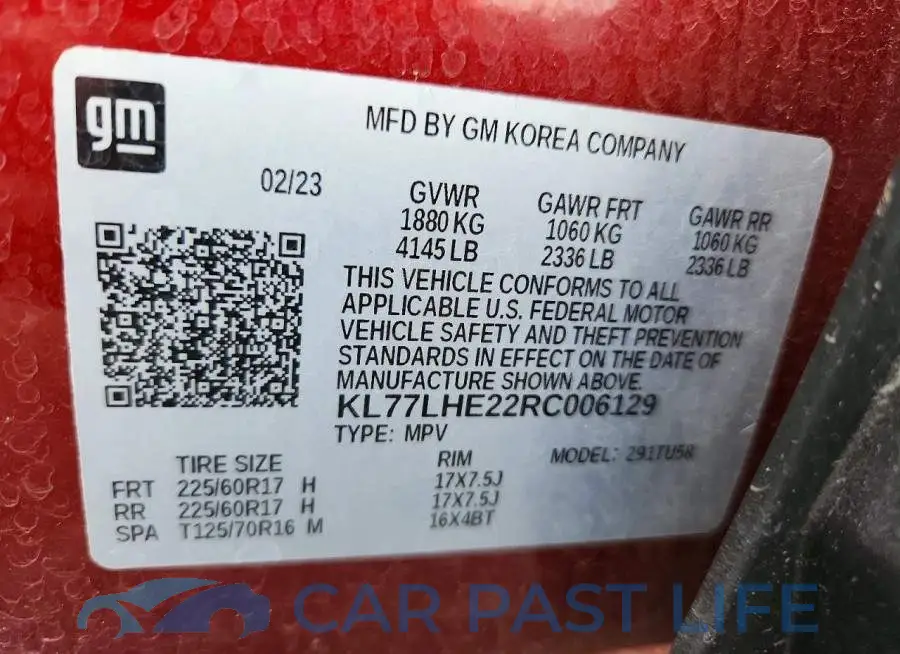 KL77LHE22RC006129# 14