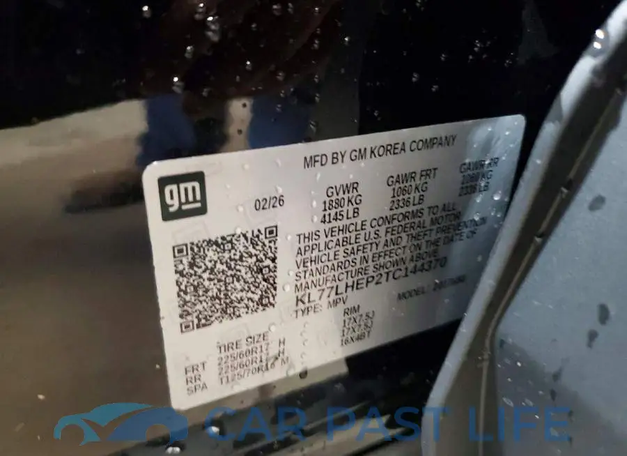 KL77LHEP2TC144370# 13