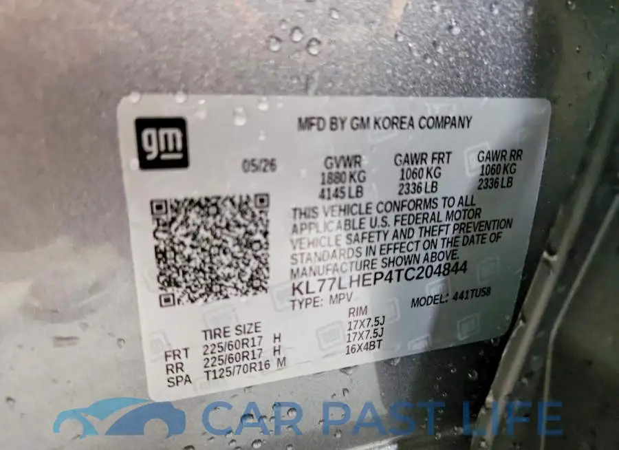 KL77LHEP4TC204844# 13