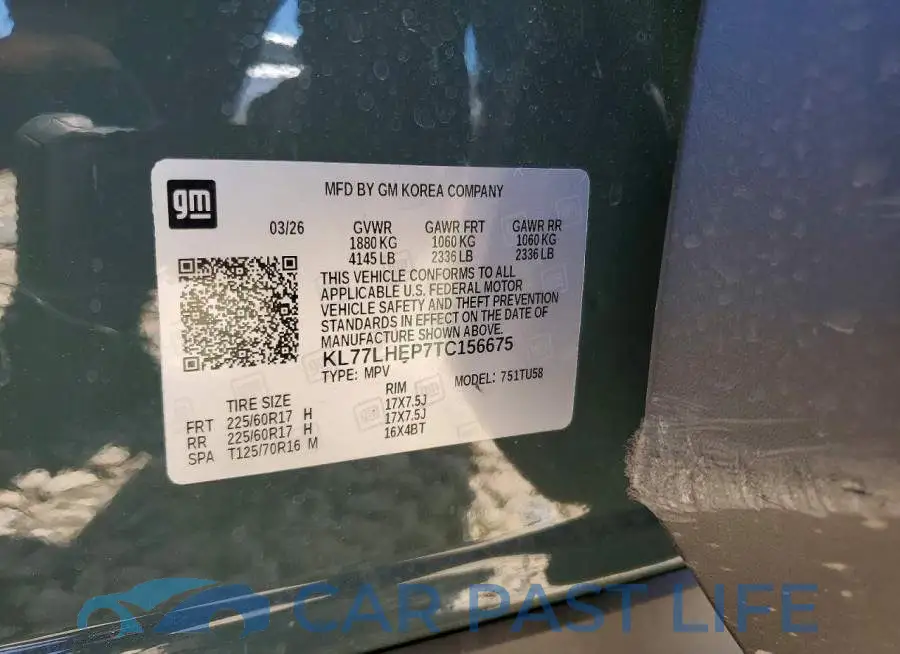 KL77LHEP7TC156675# 13