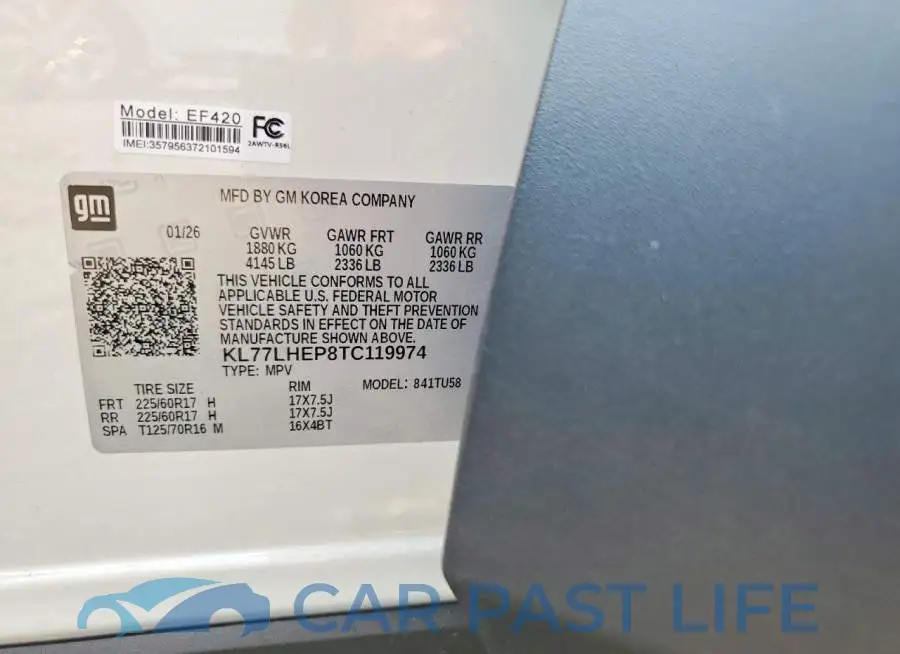 KL77LHEP8TC119974# 13