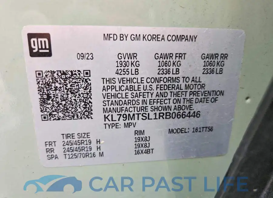 KL79MTSL1RB066446# 13