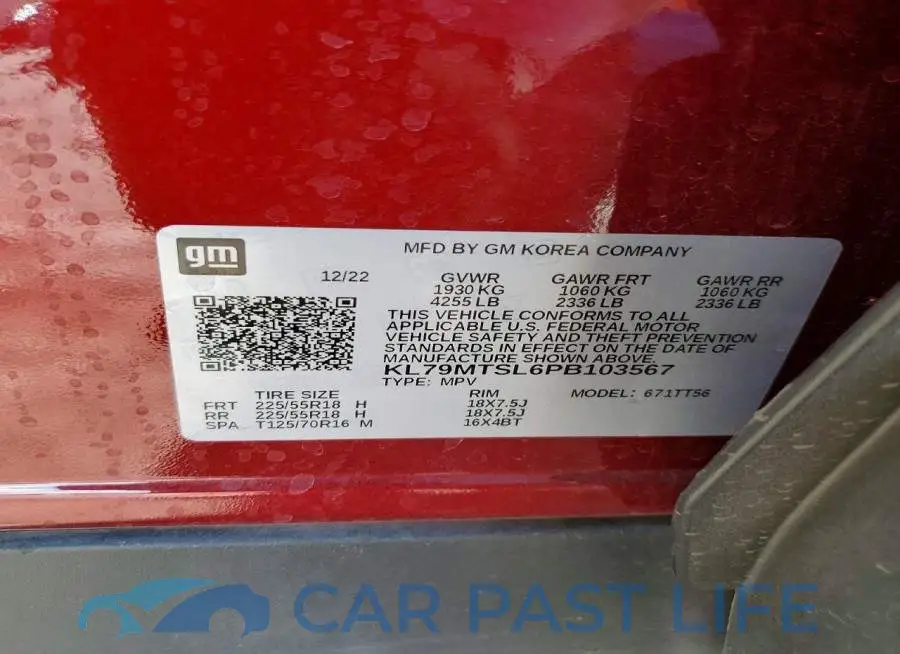 KL79MTSL6PB103567# 14