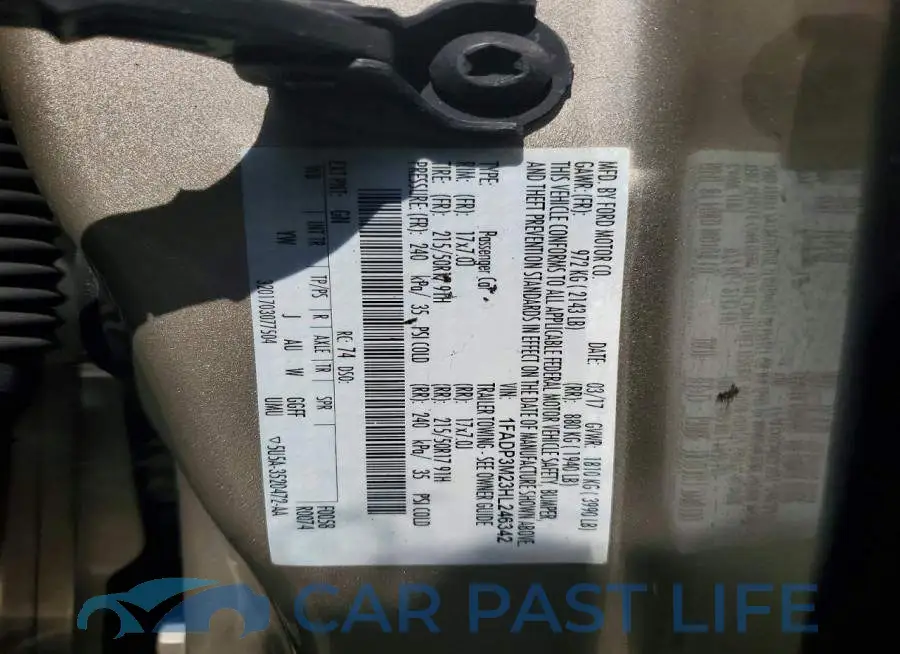 1FADP3M23HL246342# 13