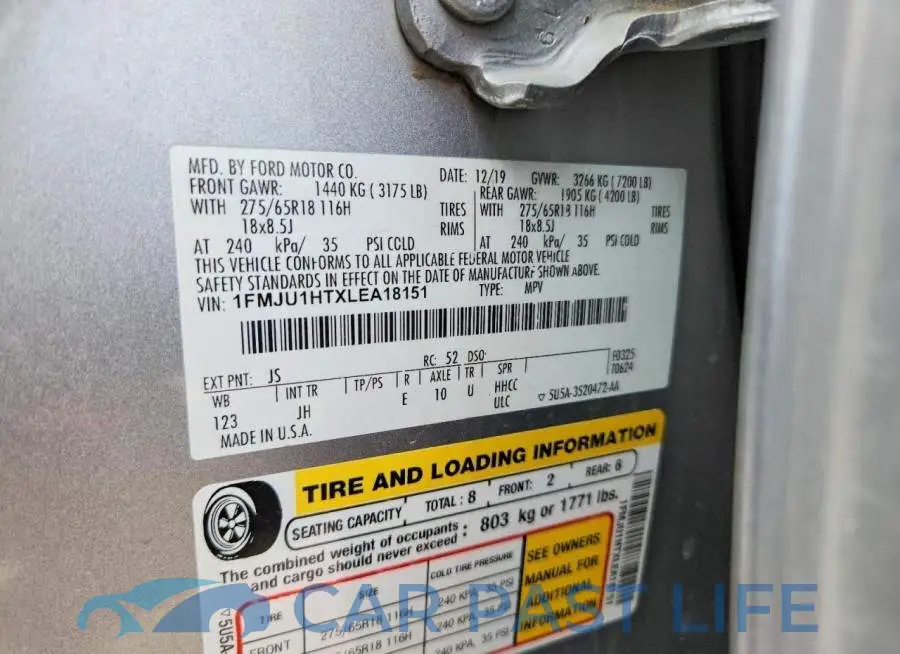 1FMJU1HTXLEA18151# 13