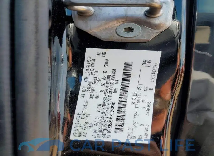 1FTER4EH1KLB23518# 12