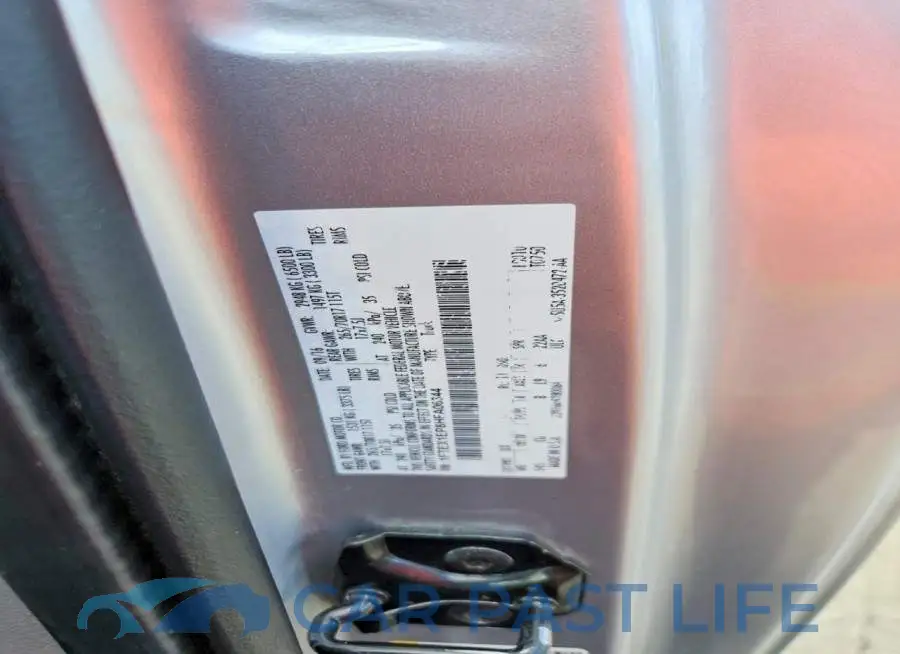 1FTEX1EP8HFA06344# 12