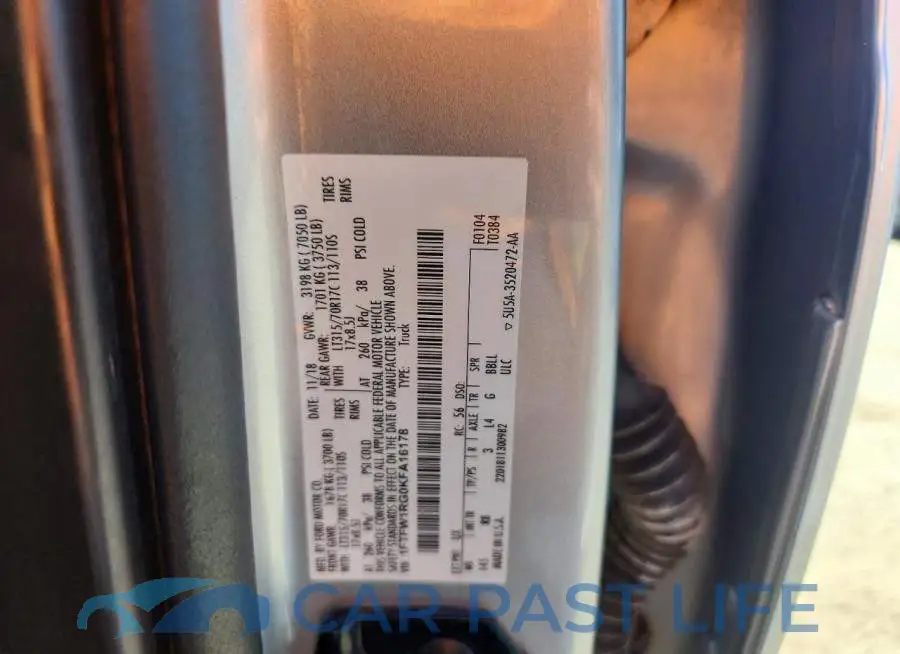 1FTFW1RG0KFA16178# 13