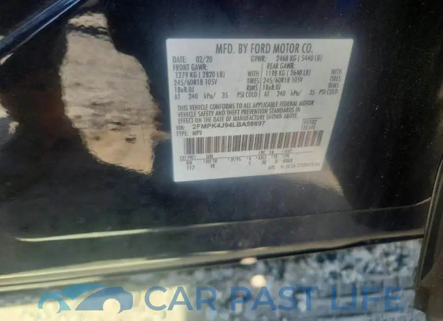 2FMPK4J94LBA58897# 14