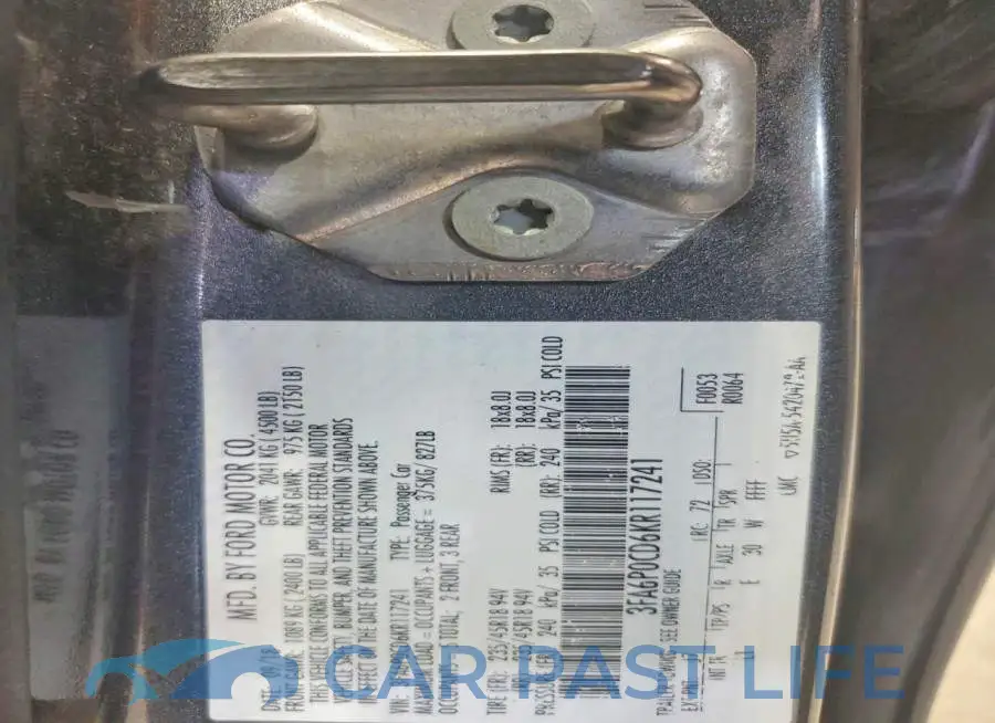 3FA6P0CD6KR117241# 12