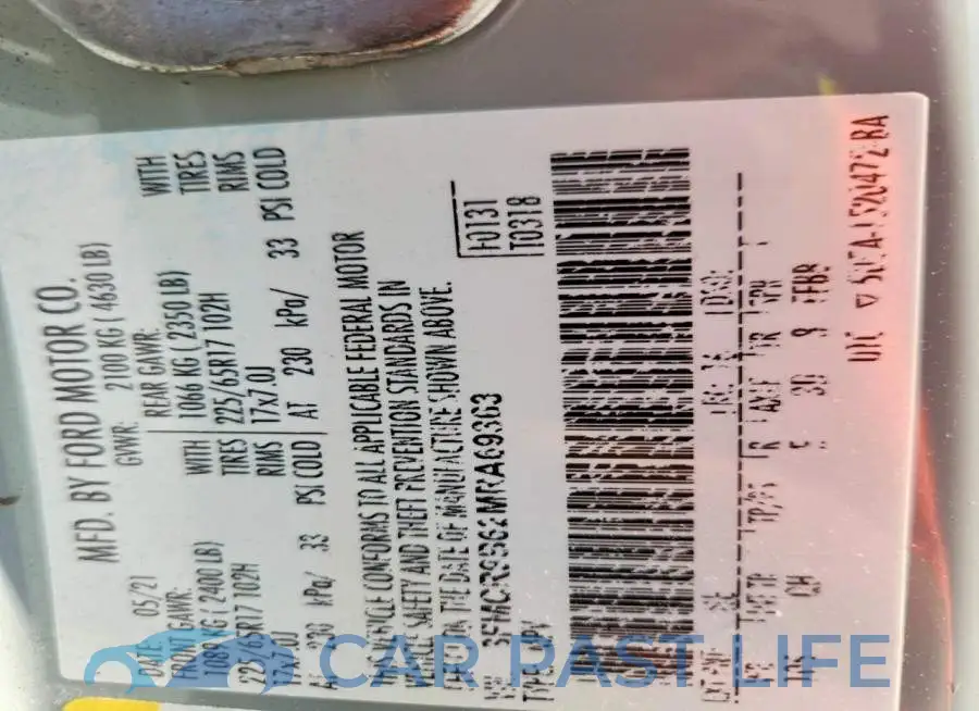 3FMCR9B62MRA69363# 13