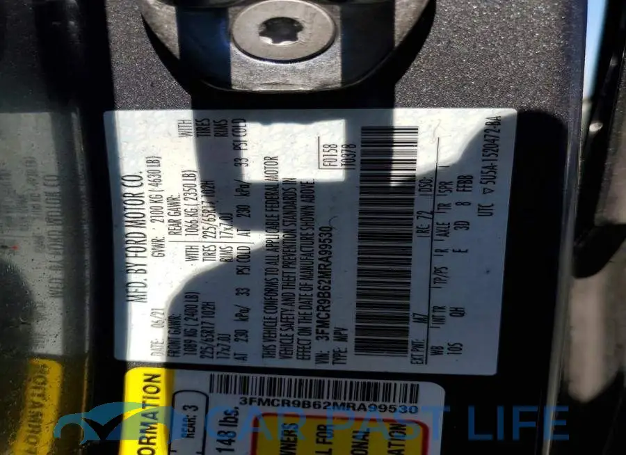 3FMCR9B62MRA99530# 13