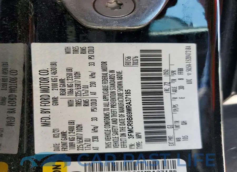 3FMCR9B69MRA37185# 14
