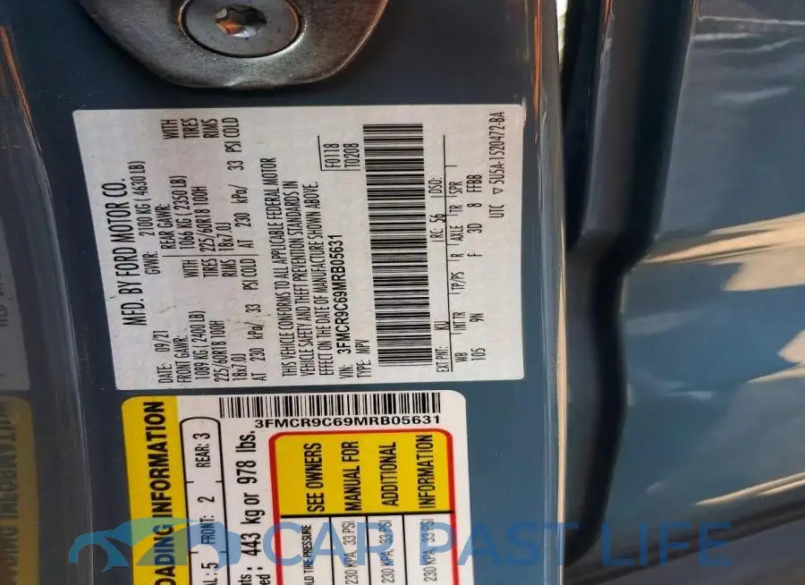 3FMCR9C69MRB05631# 14