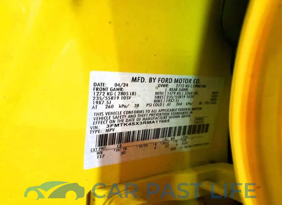 3FMTK4SX3RMA11685# 13