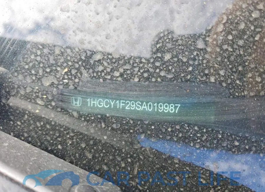 1HGCY1F29SA019987# 12